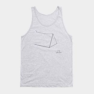 Zodiac Constellations - Libra Tank Top